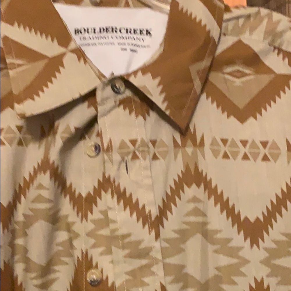 Boulder Creek Men’s Short Sleeve Shirt - Picture 2 of 4
